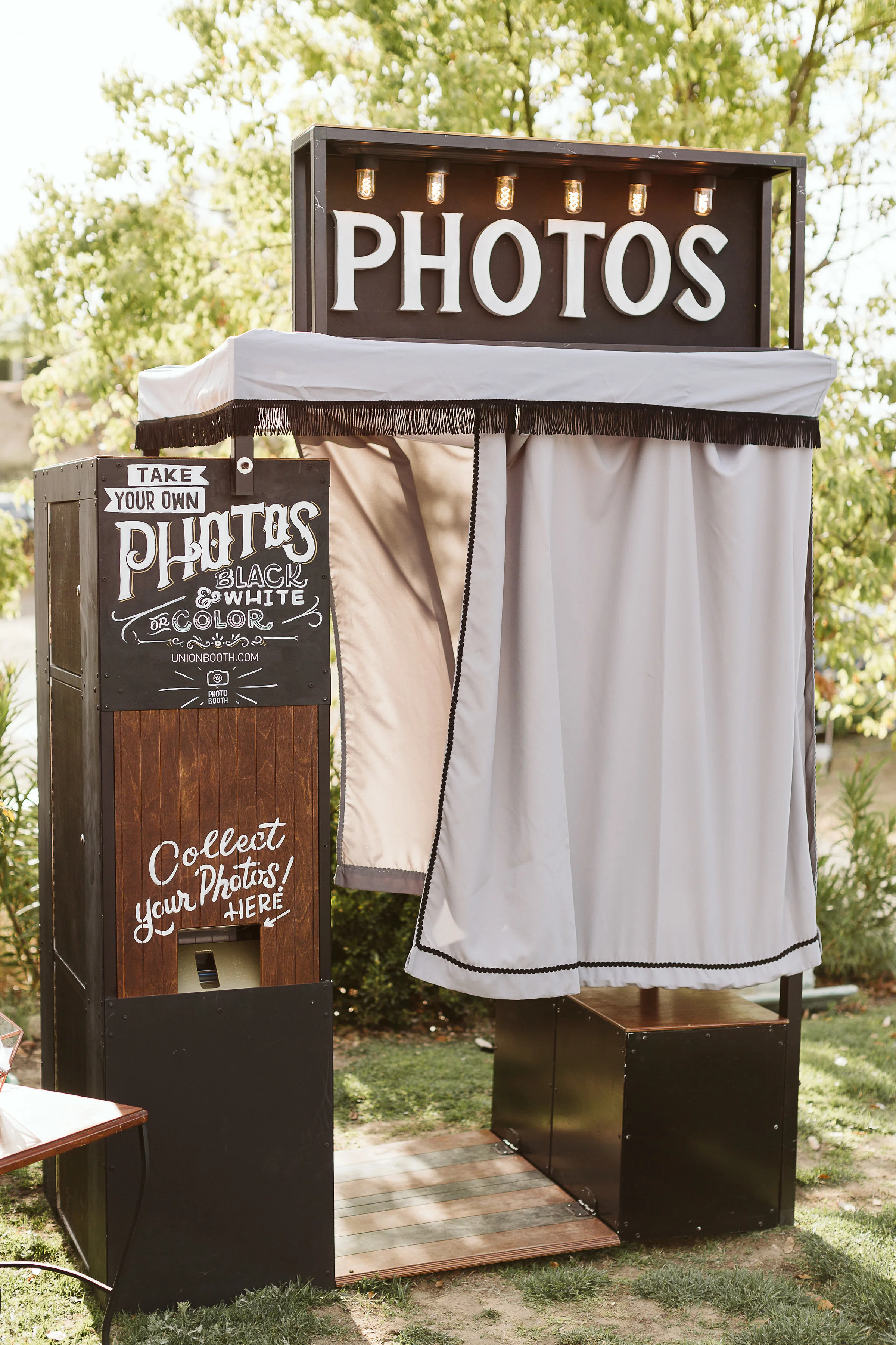 Wedding photo booth deals rental